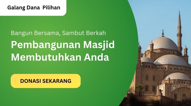 donasi pembangunan masjid