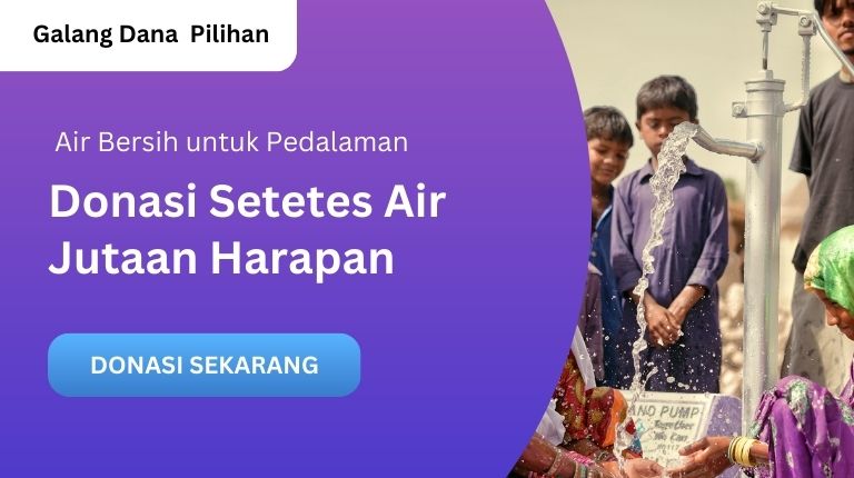 donasi air bersih